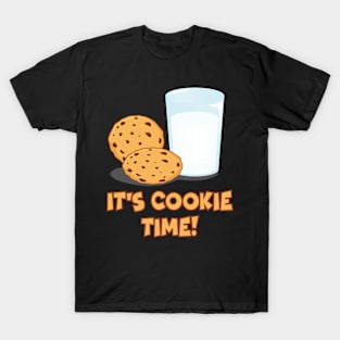 It's Cookie Time - Cookies and Milk T-Shirt